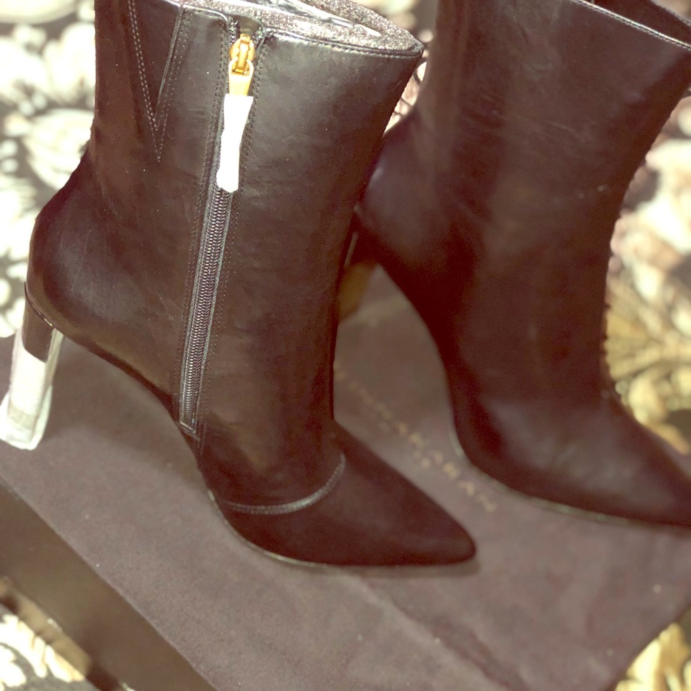 Donna Karan high caf Black boots